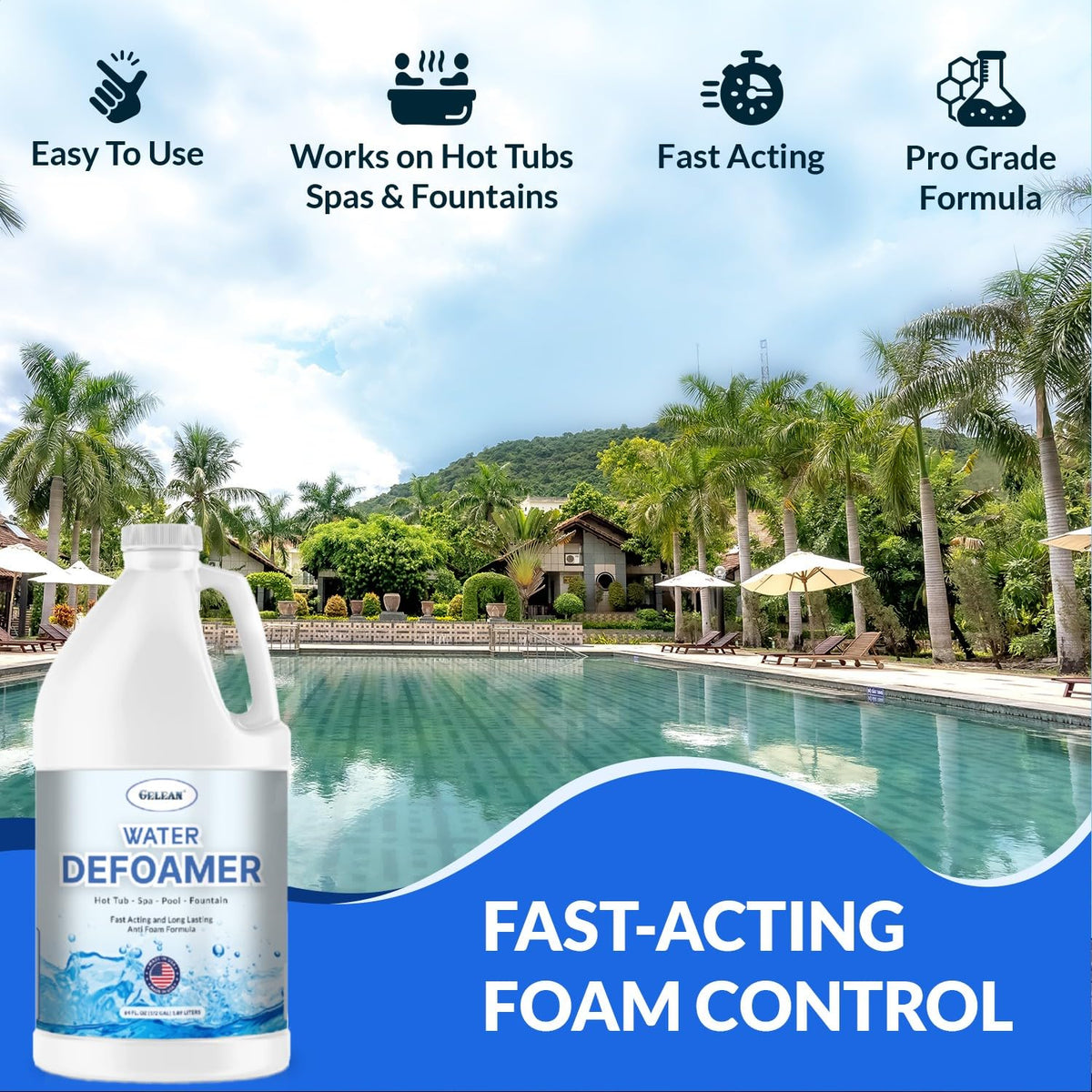 GELEAN eco-friendly packaging for foam control