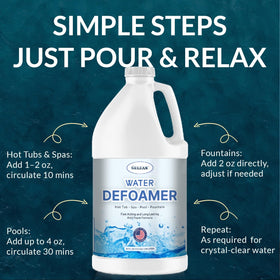 GELEAN foam-free spa after treatment