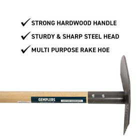Gempler's rake for fire suppression prep clearing debris.