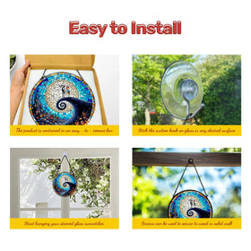GENANY sun catcher for office decor adds colorful accents