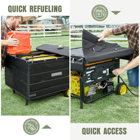 GenArmor quick access panel enables fast refueling and panel checks.