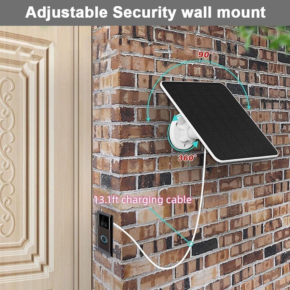 GENDOING adjustable mount allows sun capture from multiple angles.