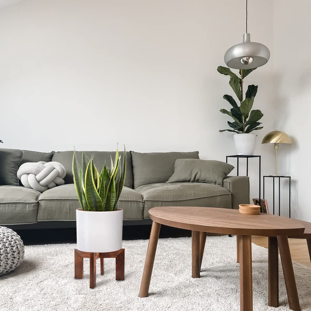 Gendral Forwepup plant stand top supports 30cm pots for wide compatibility.