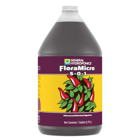General Hydroponics Flora Micro dosing with a measuring cup