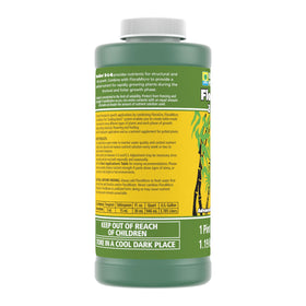 FloraGro 2-1-6 dosing cap demonstrates precise measurement for mixes.