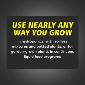 Humic extracts within FloraNova Bloom boosting uptake.