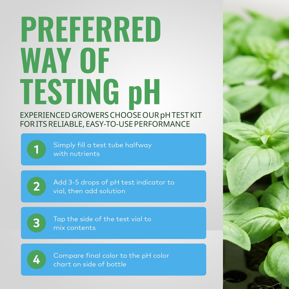 General Hydroponics Ph Control Kit eyedropper simplifies precise liquid handling