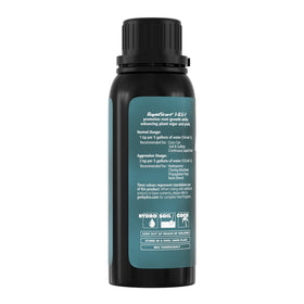 General Hydroponics RapidStart root-branching close-up aids nutrient uptake.