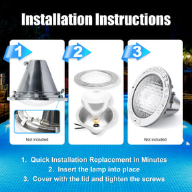 Generalman two-pack bulbs provide ready replacement lighting.