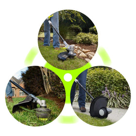 Generep durable nylon line minimizes wear and simplifies maintenance.
