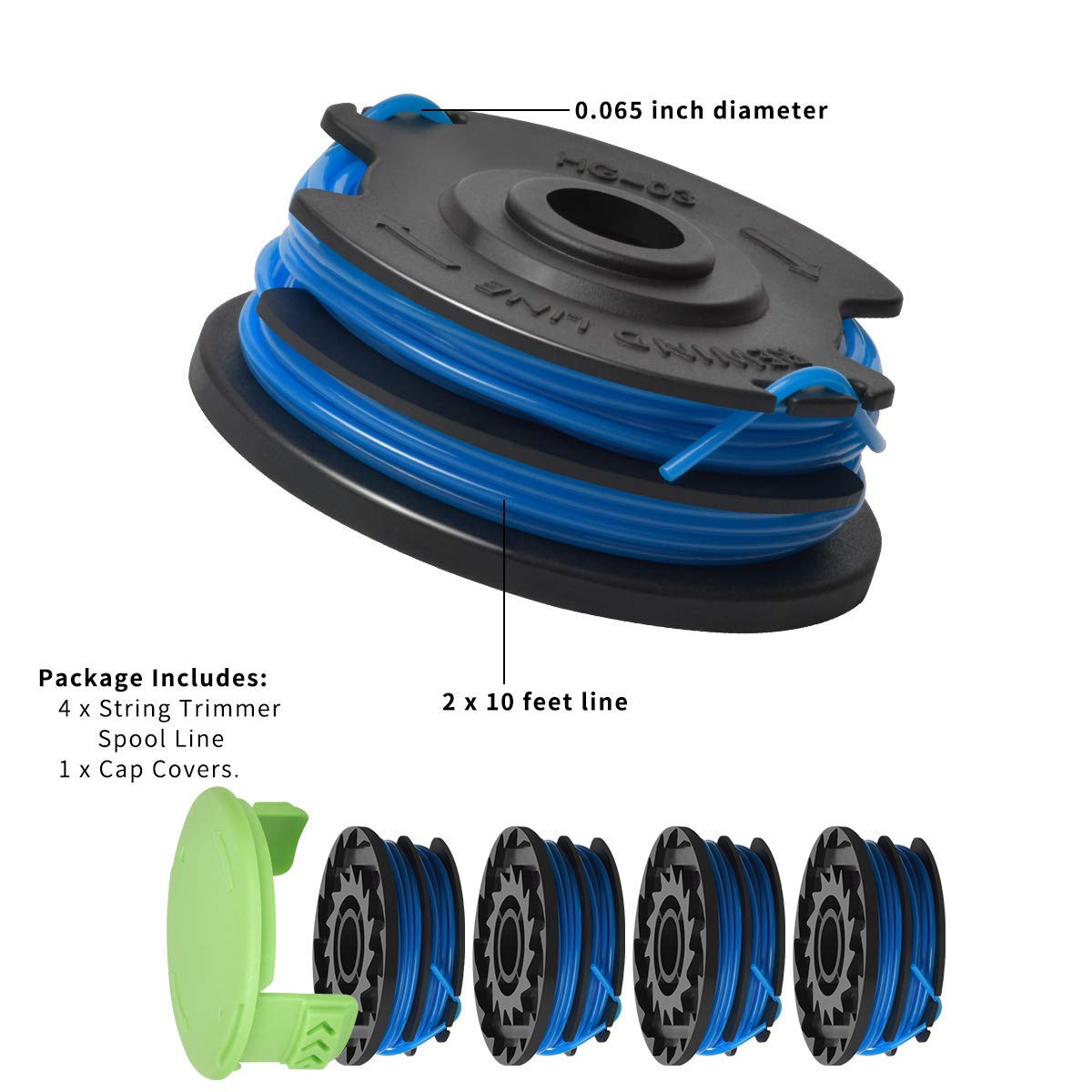 Generep automatic winding simplifies installation and speeds changes.