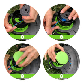 Generep 16 ft length per spool supports longer trimming sessions.