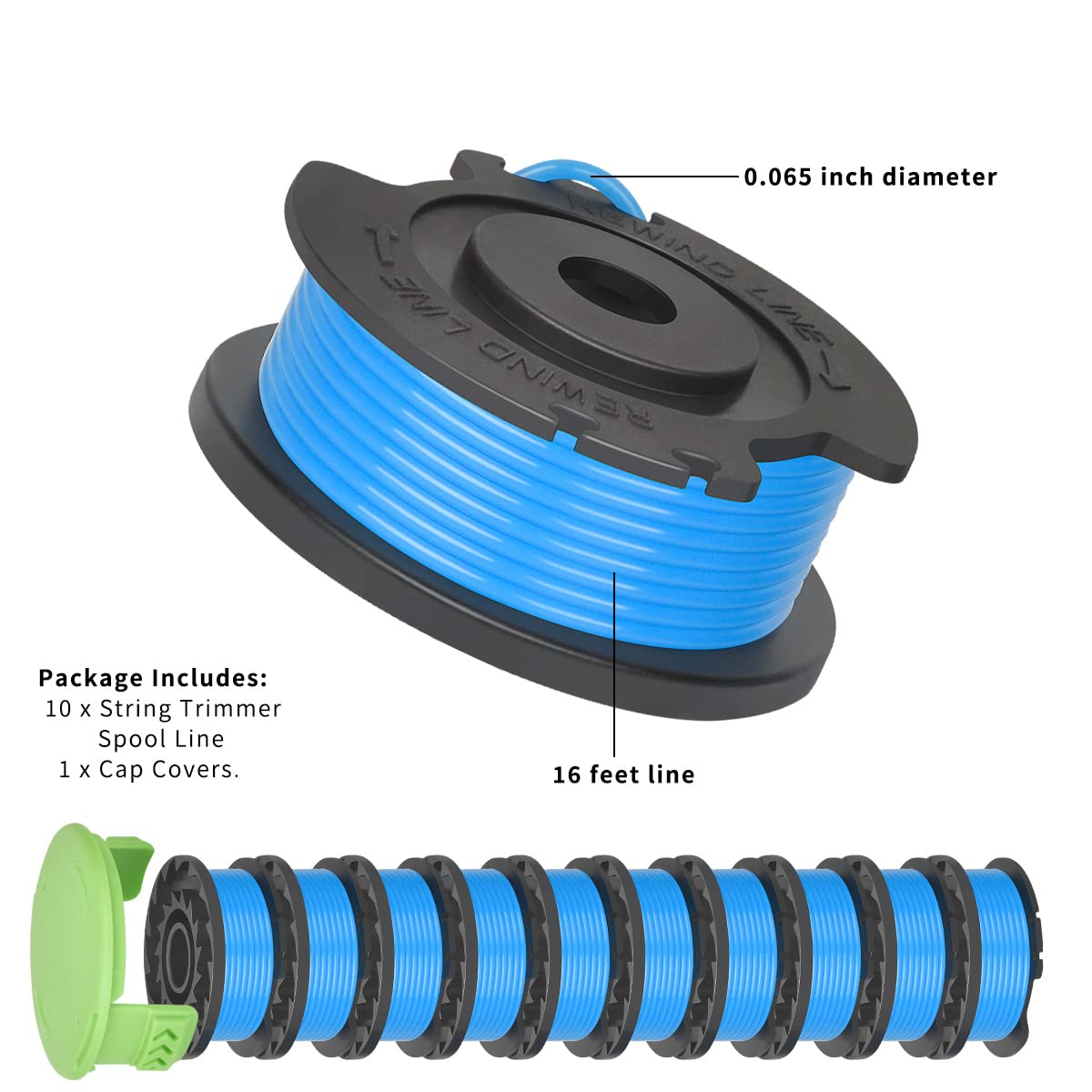 Generep auto-feed wind design speeds up installation and re-spooling.