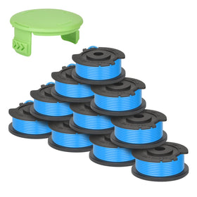 Generep trimmer spool compatible with Greenworks for quick, reliable replacements.