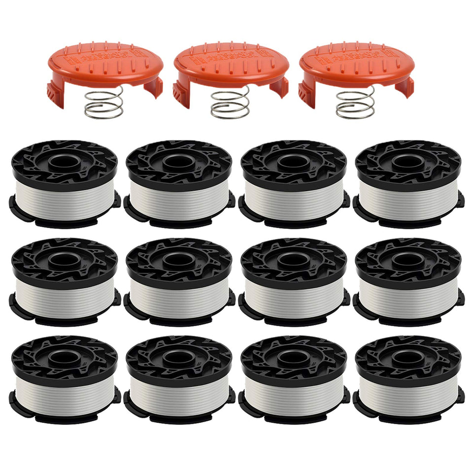 Generep weed eater spool with auto feed for quick line advancement