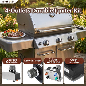 Generic 1836-13 igniter battery compartment exposed for easy access.