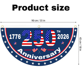 Generic flag brass eyelets close-up highlight durable mounting and weather ready design