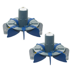 Generic 2Pcs R0714300 cyclonic turbine assembly for MX6/MX8, delivering efficient scrubbing.