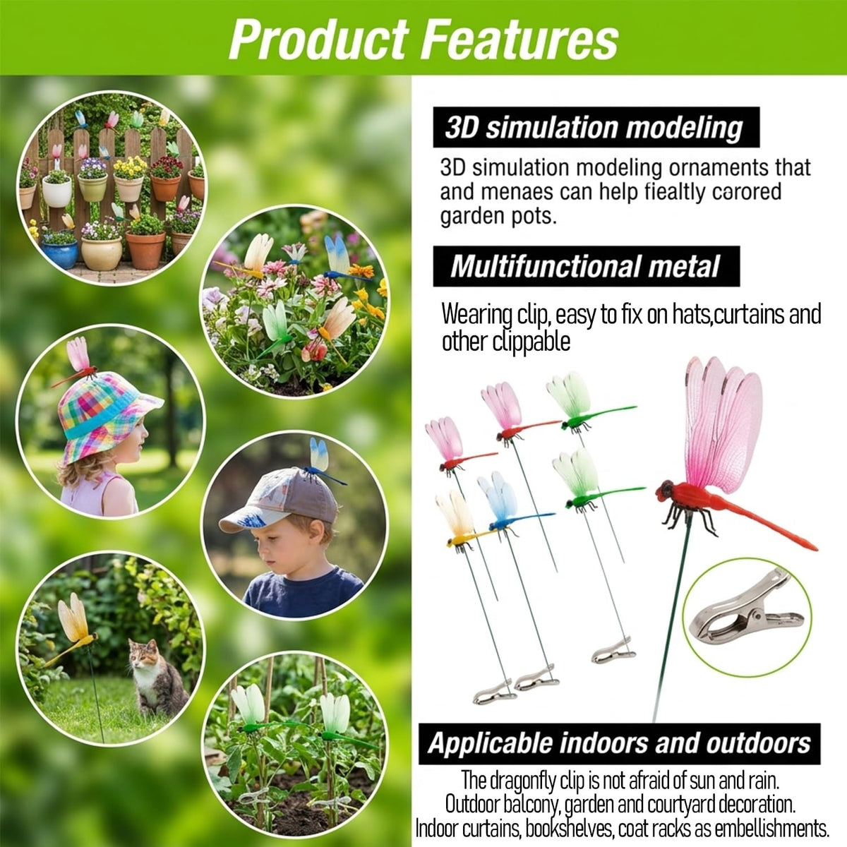 Generic 3D dragonfly-wing clip with detailed wings.