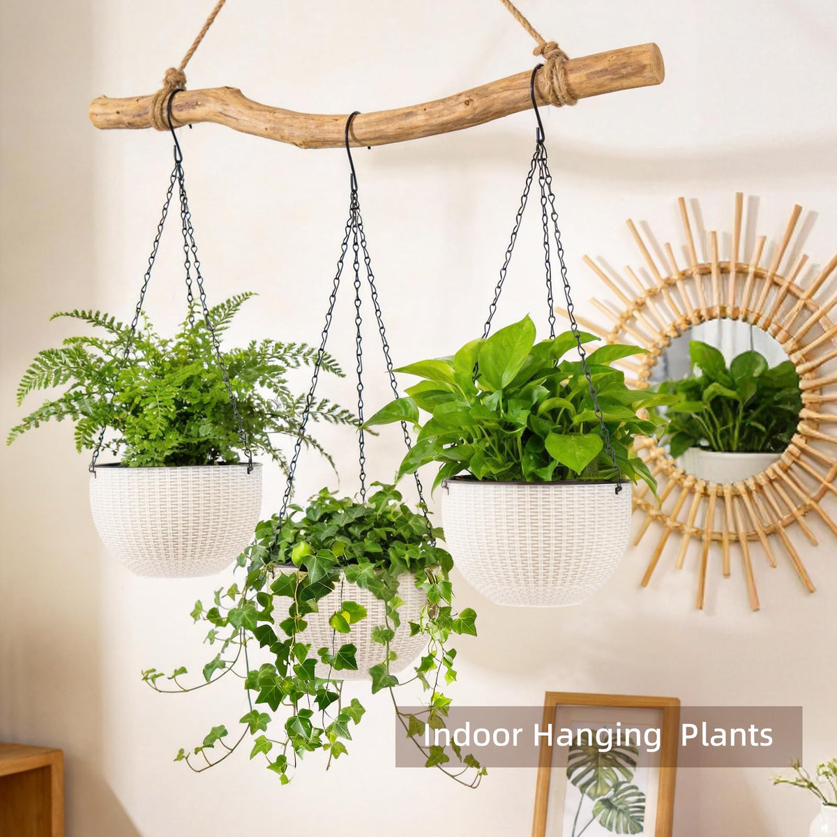 Generic 8.2-inch pot on a balcony demonstrates space-saving appeal.