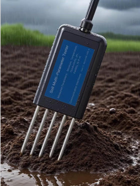 Generic 8 in 1 soil tester android compatibility icon indicating Android app.