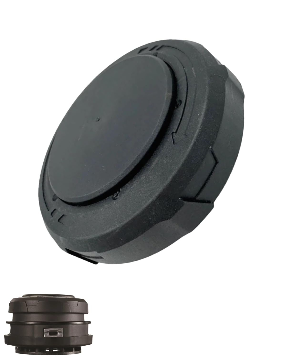 Generic AH1530 bump cap side view for quick replacement on compatible EGO trimmers.