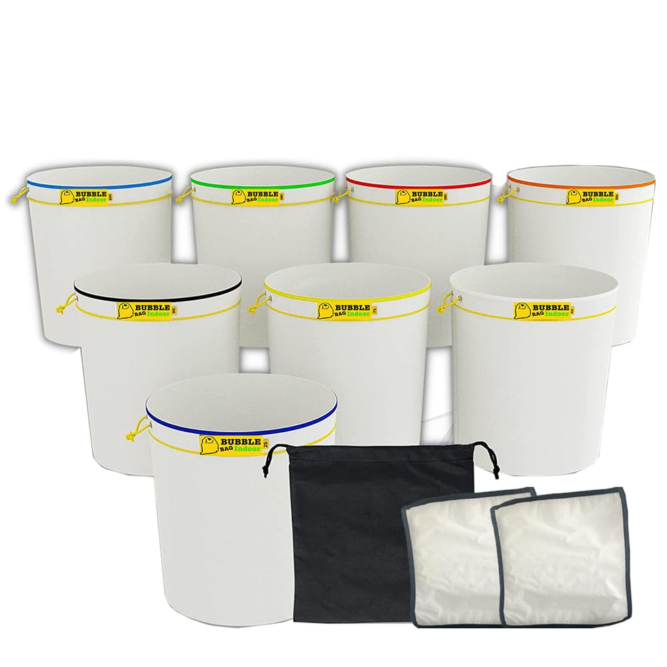 Generic All Mesh Bubble Bags 5-Gallon Kit enables precise micron separation.