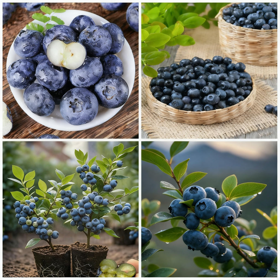 Generic Blueberry Bush Seeds packet ready for planting in a home garden
