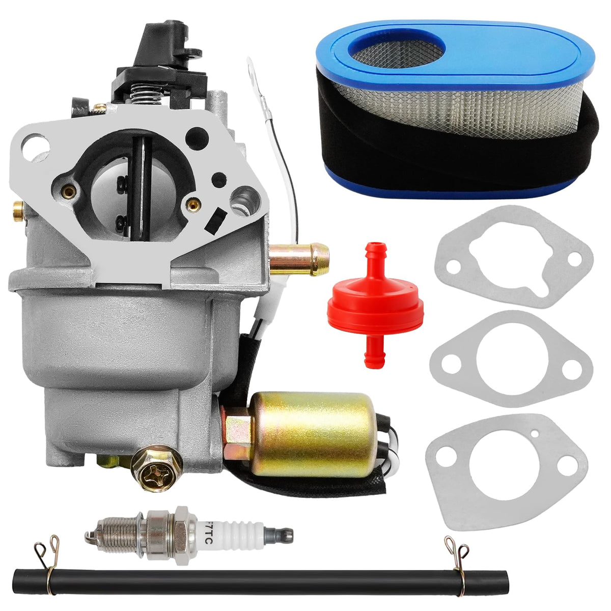 Generic 951-05149 carburetor front view, a reliable replacement for Cub Cadet and MTD engines.