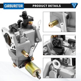 Generic 951-05149 carburetor side view, facilitates straightforward installation and tuning.
