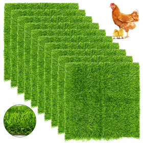 Generic chicken nesting pads 12x12 top view, reusable surface for clean coop nesting
