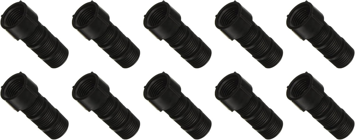 Generic Cut-Off Riser Extension with a flexible bend for irrigation setups.