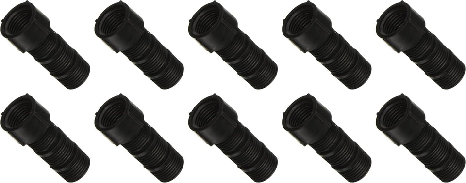 Generic Cut-Off Riser Extension with a flexible bend for irrigation setups.