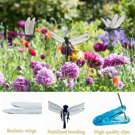 Generic Dragonfly Clip at an entryway creates a natural-looking welcome.