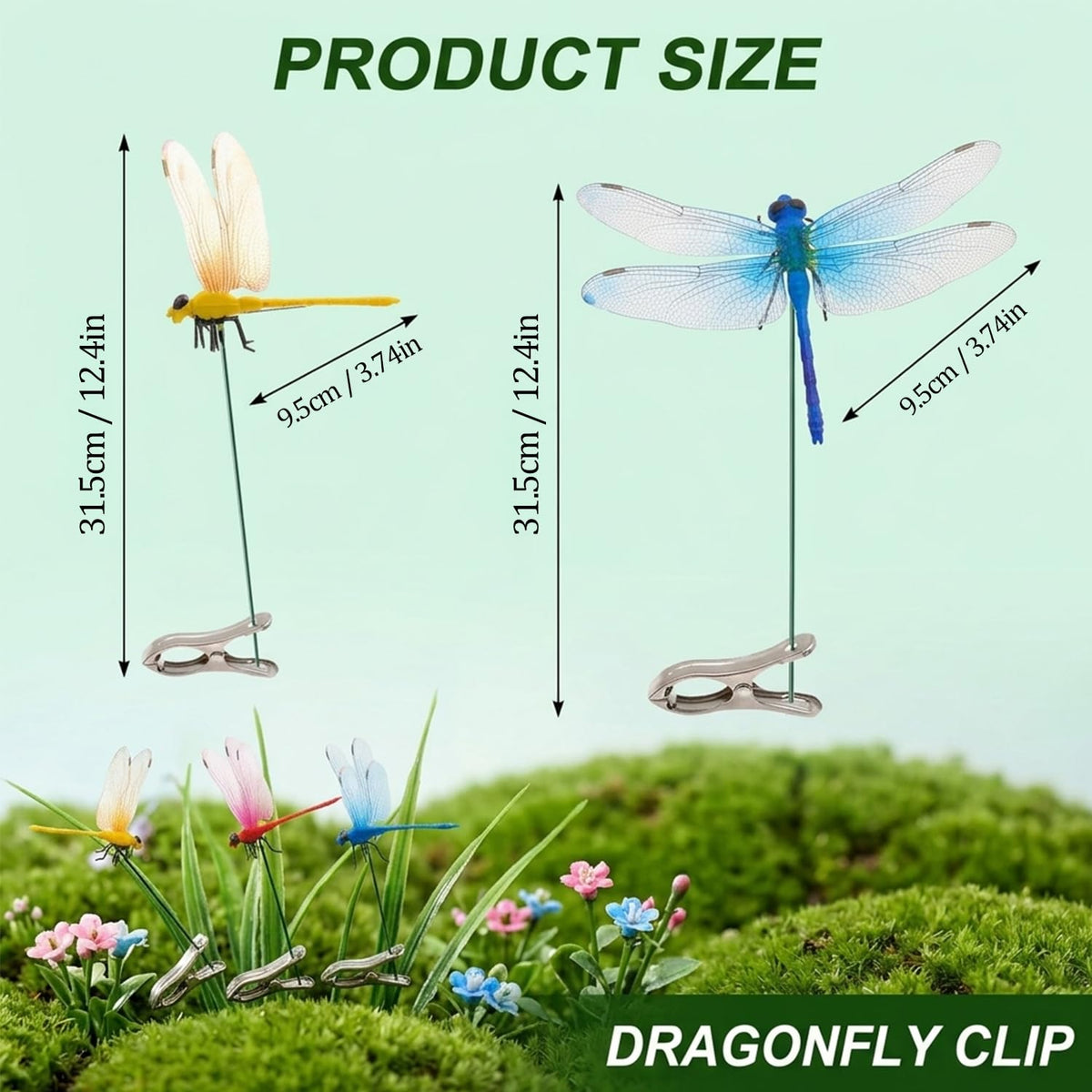 Generic dragonfly clip on a puppy collar adds cute charm