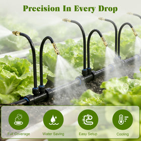 Generic Drip Irrigation 360-degree copper nozzles deliver precise coverage