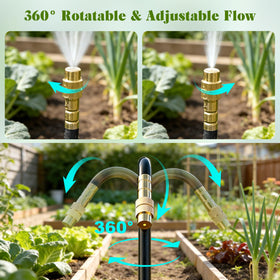 Generic Drip Irrigation leak-free flow ensures even moisture along tubing