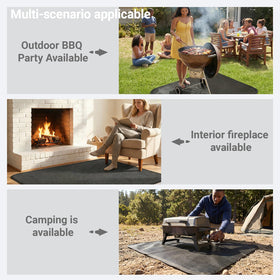 Generic easy-clean, roll-up mat stores compactly after use.