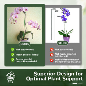 Generic easy, tool-free installation for quick plant support setup