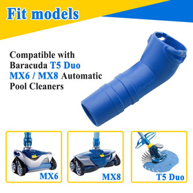 Generic high-quality plastic elbow designed for underwater use in pool cleaners