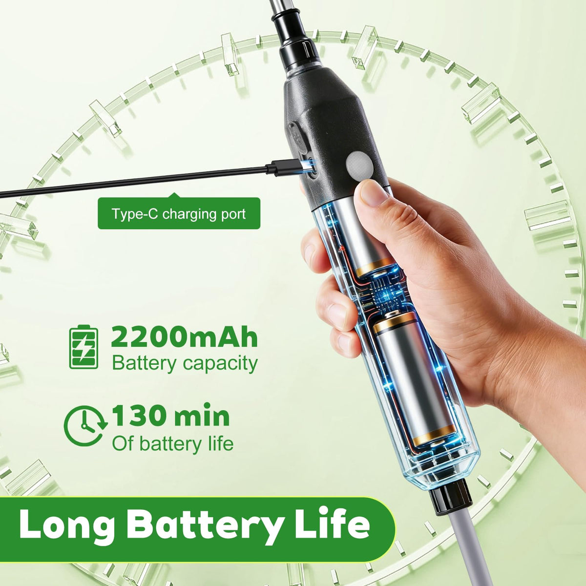 Generic Electric High Reach Waterer stainless telescopic wand for precise soil watering