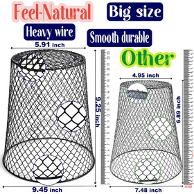 Generic Feel Natural landscape stakes anchor cloches securely into soil.