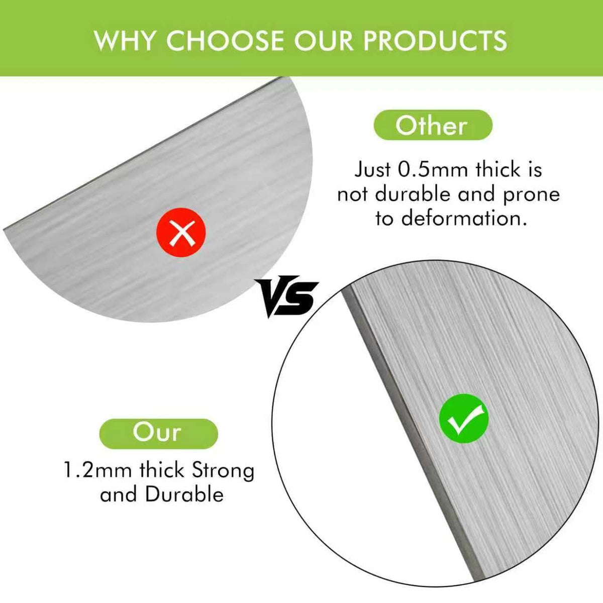 Generic flat-top scraper blade stainless pack for seamless fit and efficient cleaning on grills and stoves