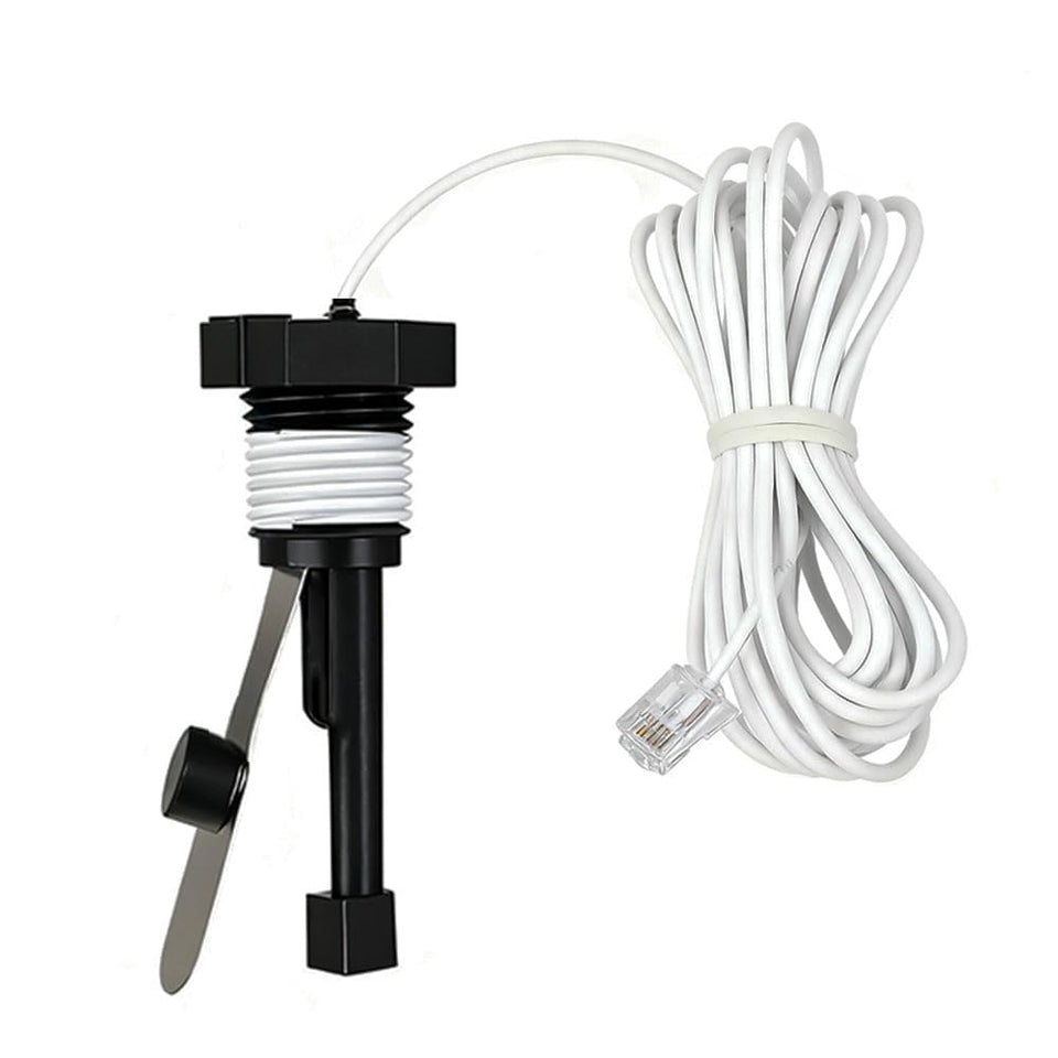 Generic GLX-FLO-RP paddle flow switch for reliable flow sensing.