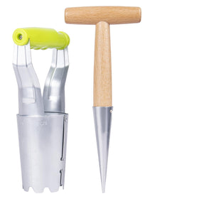 Generic Gardening Tool Set with ergonomic handle for comfortable bulb planting.
