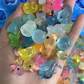 Generic Glow-in-the-Dark mini animals come in a 50-piece mystery set.
