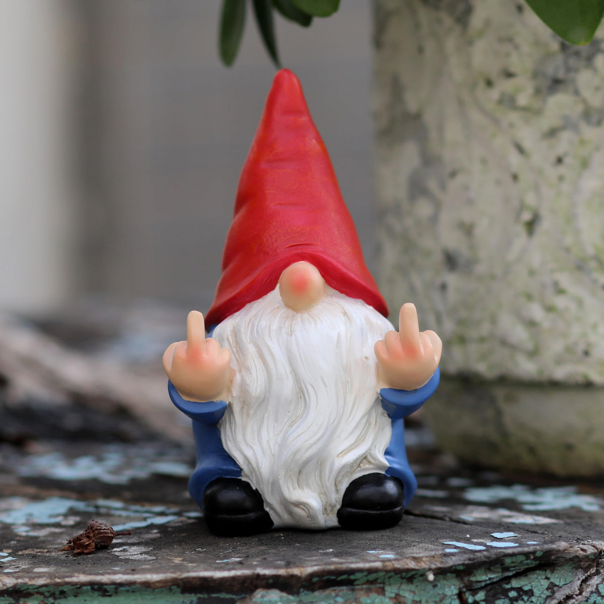 Generic Hand-Painted Gnome Detail, adds character with detailed accents.