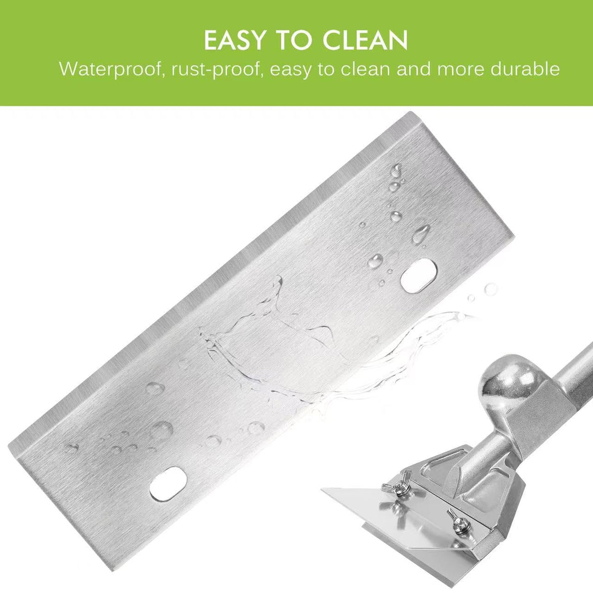 Generic heavy-duty scraper blades keep your grill squeegee ready for quick maintenance