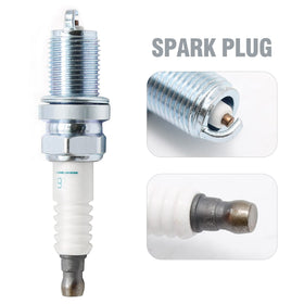 Spark plug included with the coil module for quick maintenance checks.