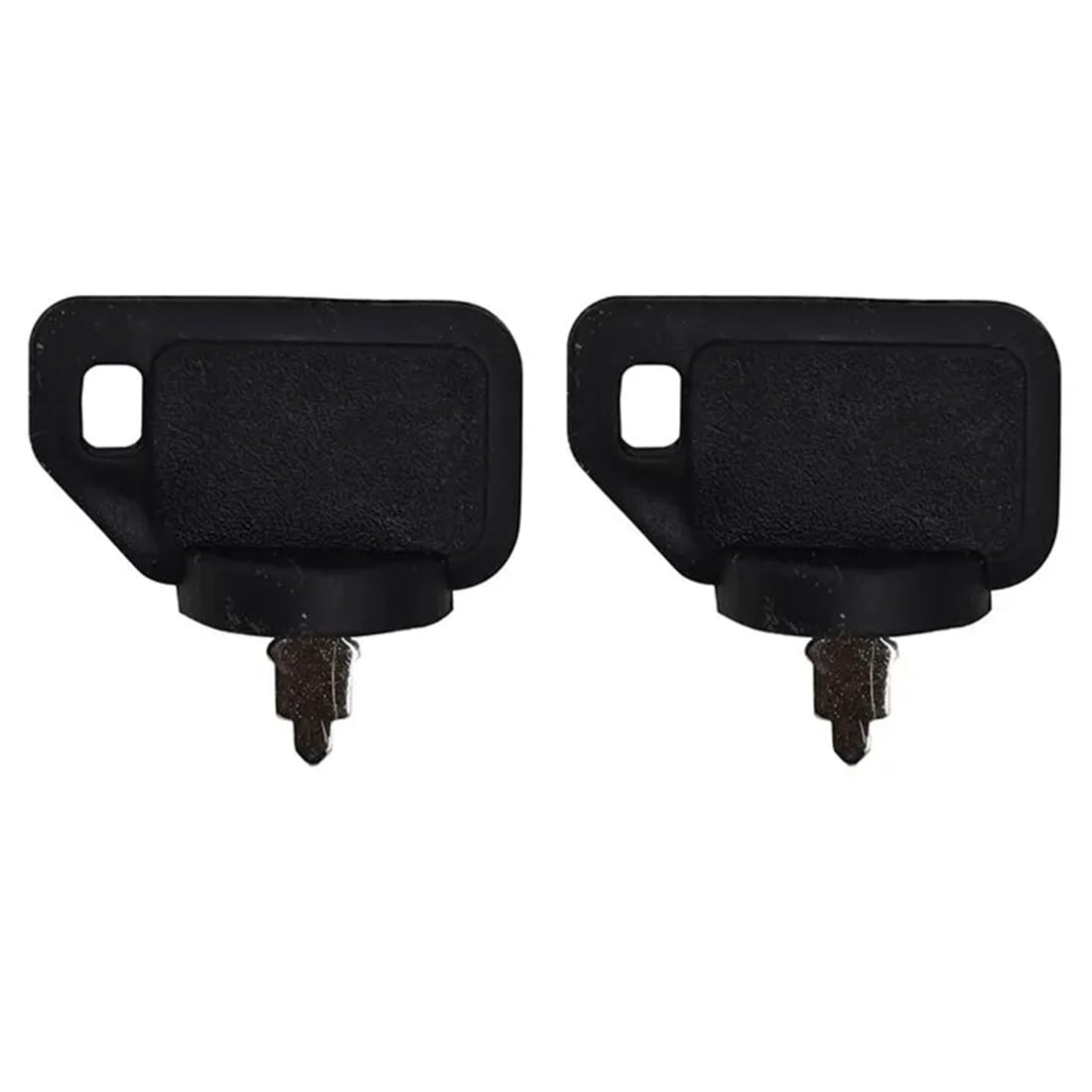Generic ignition key package contents displayed for fast mower setup.